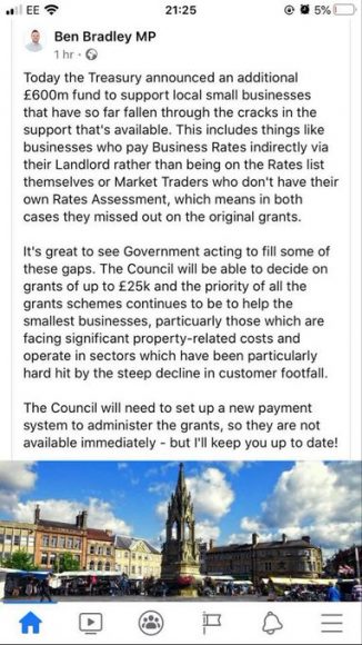 New £617m Government scheme plugs £10k business rates cash grant loophole