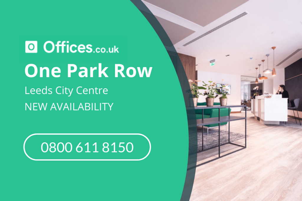 One Park Row Leeds - New Availability for March 2020
