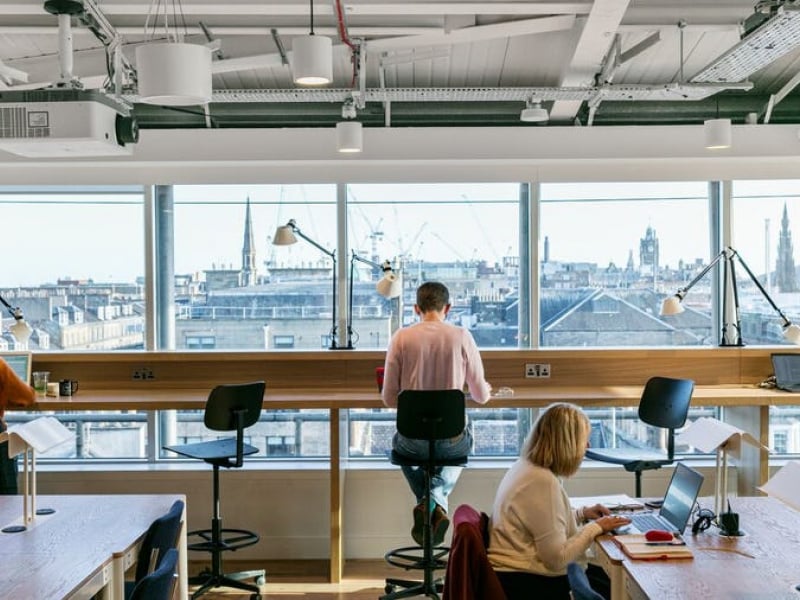 Shared Office Space Edinburgh - 80 George Street